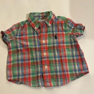 Ralph Lauren button up short sleeve